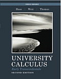 University Calculus: Early, Single Var. (2ND 12 - Old Edition)