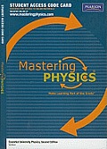 Masteringphysics(r) Student Access Code Card for Essential University Physics