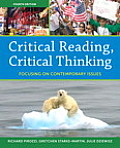 Critical Reading Critical Thinking Focusing On Contemporary Issues With New Myreadinglab Student Access Code Card
