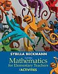 Mathematics for Elementary Teachers with Activities with Access Code