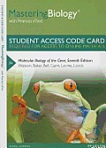 Mastering Biology with Pearson Etext -- Standalone Access Card -- For Molecular Biology of the Gene