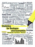 Statistics for Business and Economics Plus Mylab Statistics with Pearson Etext -- Access Card Package [With Access Code]