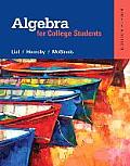 Algebra for College Students Plus Mylab Math -- Access Card Package [With Access Code]