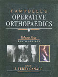 Campbell's Operative Orthopaedics 4 Volume Set with CDROM (Campbell's Operative Orthopaedics)