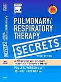 Pulmonary/Respiratory Therapy Secrets: With Student Consult Online Access