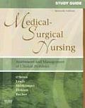 Medical Surgical Nursing Assessment & Management of Clinical Problems Study Guide