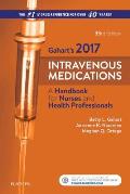 2017 Intravenous Medications A Handbook For Nurses & Health Professionals