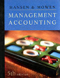 Management Accounting with InfoTrac College Edition