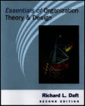 Essentials of organization theory and design