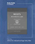 Study Guide to Accompany Wests Business Law