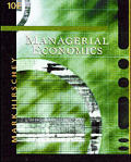 Managerial Economics 10TH Edition