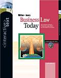 Interactive Text Business Law Today With