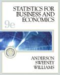 Statistics For Business & Economics 9th Edition