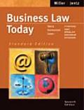 Business Law Today, Standard Edition: Text and Summarized Cases--E-Commerce, Legal, Ethical and International Environment (with Online Research Guide)