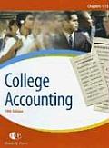 College Accounting , Chapter 1-15 (19TH 08 - Old Edition)