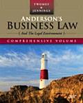 Anderson's Business Law, Comprehensive Edition (Anderson's Business Law & the Legal Environment: Comprehensive Volume)
