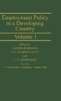 Employment Policy in a Developing Country: A Case-Study of India