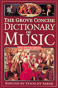 Grove Concise Dictionary Of Music
