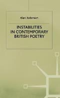 Instabilities in Contemporary British Poetry