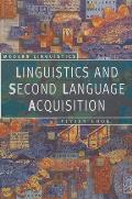 Linguistics and Second Language Acquisition