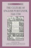 Culture of English Puritanism 1560 1700