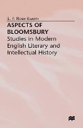 Aspects of Bloomsbury: Studies in Modern English Literary and Intellectual History