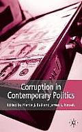 Corruption in Contemporary Politics