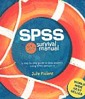 SPSS Survival Manual A Step By Step Guide To