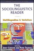 Sociolinguistics Reader Volume 1 Multilingua