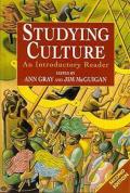 Studying Culture. an Introductory Reader