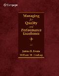Managing For Quality & Performance Excellence