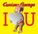 Curious George I Love You board book with mirrors