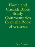 Home and Church Bible Study Commentaries from the Book of Genesis
