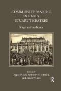 Community-Making in Early Stuart Theatres: Stage and audience