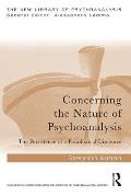 Concerning the Nature of Psychoanalysis: The Persistence of a Paradoxical Discourse