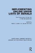 Implementing Online Union Lists of Serials: The Pennsylvania Union Lists of Serials