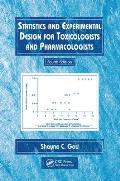 Statistics and Experimental Design for Toxicologists and Pharmacologists