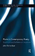 Plants in Contemporary Poetry: Ecocriticism and the Botanical Imagination