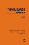 Public Housing in Europe and America