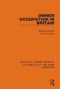Owner-Occupation in Britain