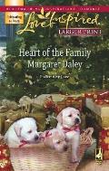 Heart of the Family (Large Print) (Love Inspired Large Print)