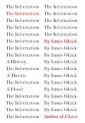 Information A History a Theory a Flood