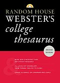 Random House Websters College Thesaurus