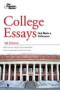 College Essays that Made a Difference 4th Edition