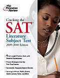 Princeton Review Cracking the SAT Literature Subject Test