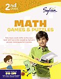 Second Grade Math Games & Puzzles (Sylvan Workbooks)