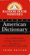 Random House Websters Pocket American Dictionary 3rd Edition