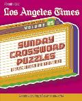 Los Angeles Times Sunday Crossword Puzzles: Volume 25