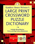 Random House Websters Large Print Crossword Puzzle Dictionary
