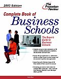 Complete Book Of Business Schools 2003